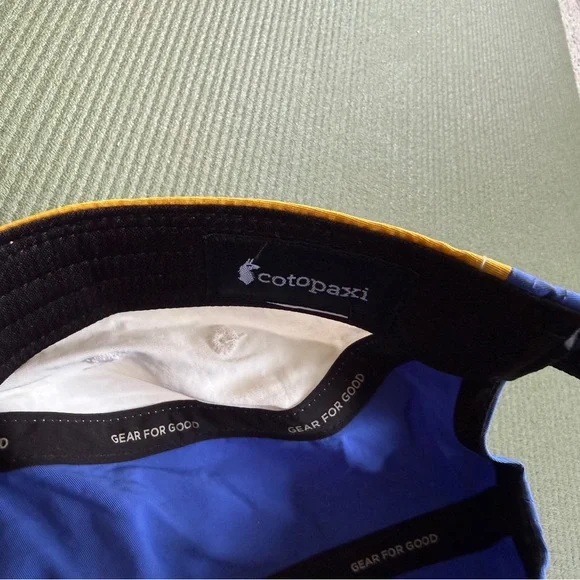 Cotopaxi Colorblock 5 Panel Hat Adjustable Strapback Outdoor Cap - Picture 6 of 7